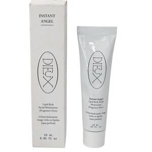 Dieux Lipid Rich Facial Moisturizer Fragrance Free 0.85 oz. Instant Angel